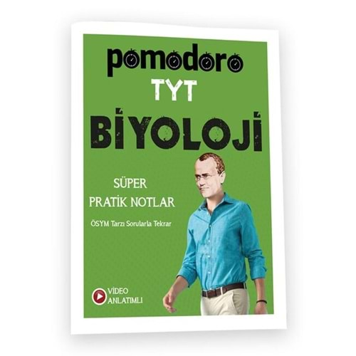 Pomodoro TYT Biyoloji Konu Soru Süper Pratik Notlar