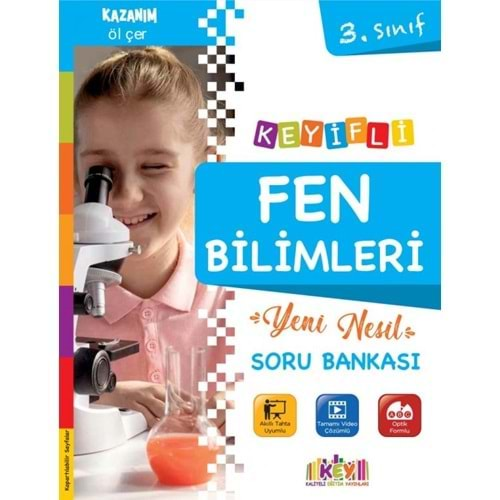 3.Sınıf Keyifli Fen Bilimleri Yeni Nesil Soru Bankası