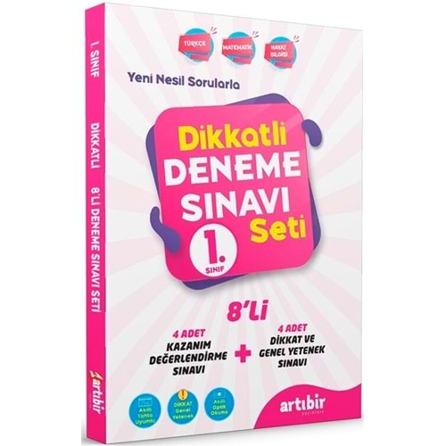 ARTIBİR 1.SINIF DİKKATLİ DENEME SINAVI SETİ