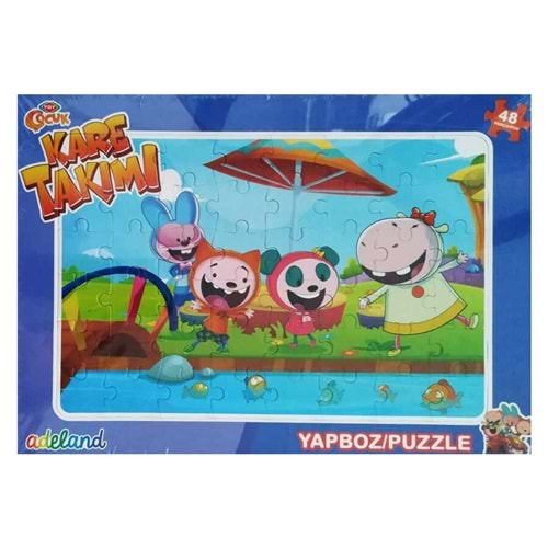 TRT ÇOCUK 48 PARÇA PUZZLE KARE 2