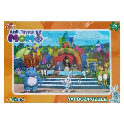 TRT ÇOCUK 48 PARÇA PUZZLE AKILLI TAVŞAN 2