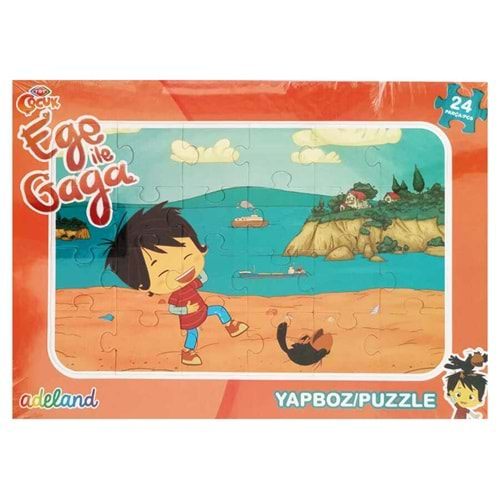 TRT ÇOCUK 24 PARÇA PUZZLE EGE İLE GAGA