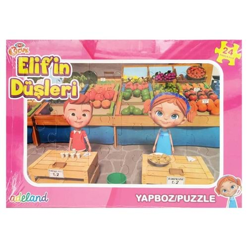 TRT ÇOCUK 24 PARÇA PUZZLE ELİFİN DÜŞLERİ 2