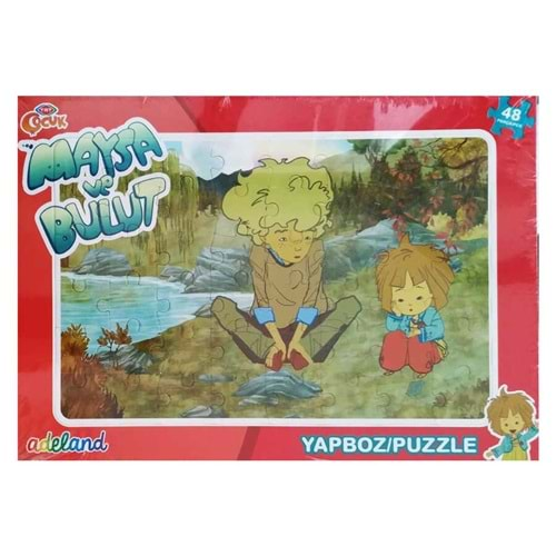 TRT ÇOCUK 48 PARÇA PUZZLE MAYSA VE BULUT