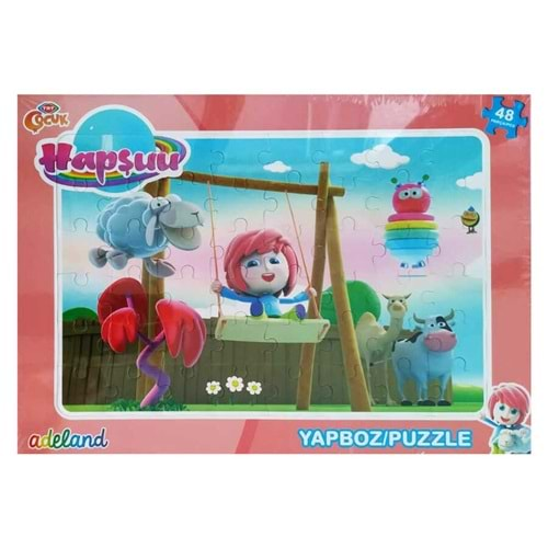 TRT ÇOCUK 48 PARÇA PUZZLE HAPŞUU 3