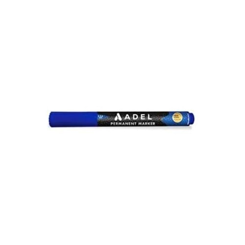 ADEL PERMANENT MARKER 2019 YUVARLAK UÇ MAVİ