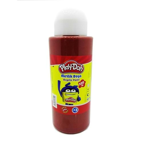 PLAYDOH AK010 AKRİLİK BOYA 500 ML KAHVERENGİ