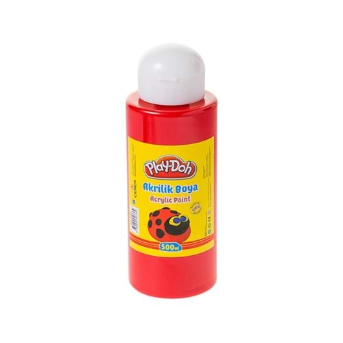 PLAYDOH AK002 AKRİLİK BOYA 500 ML KIRMIZI