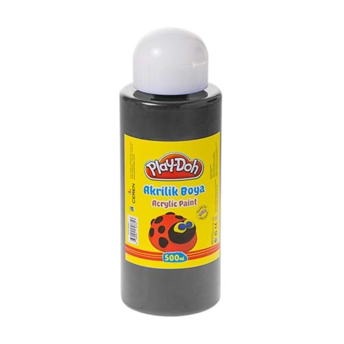 PLAYDOH AK006 AKRİLİK BOYA 500 ML SİYAH