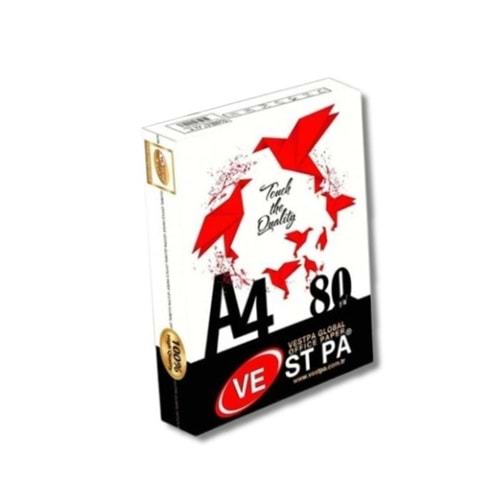 VESTPA YENİ A4 80 GR FOTOKOPİ KAĞIDI 500 KAĞITLIK PAKET