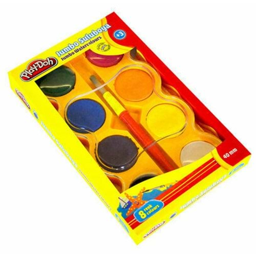 PLAY-DOH SULUBOYA JUMBO 8 RENK 40 MM.