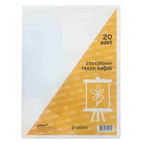 UMUR 25X35 RESİM KAĞIDI 20Lİ