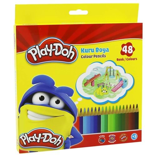 PLAYDOH KU023 48 RENK ALTIGEN KURUBOYA