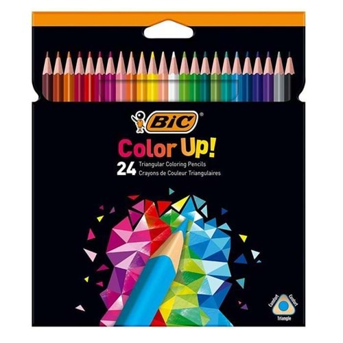 BİC COLOR UP KURU BOYA 24LÜ KUTU