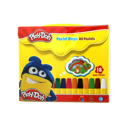 PLAY-DOH PASTEL BOYA ÇANTALI 18 RENK