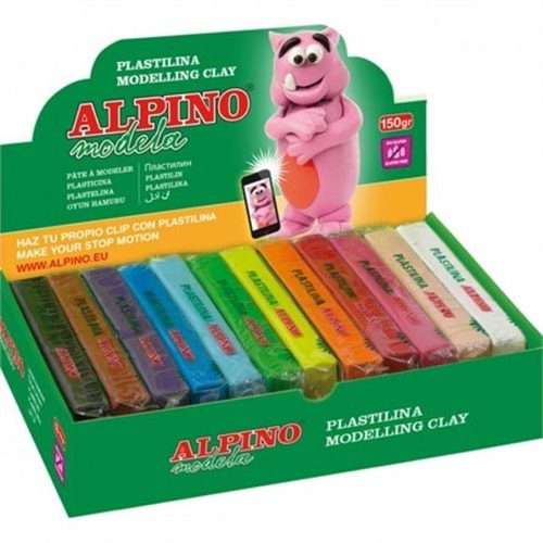 ALPİNO 150 GR OYUN HAMURU FLU RENK