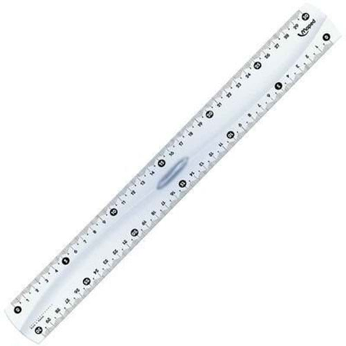 MAPED 146109-REV05 30 CM ÇİFT DESİMETRE KRİSTAL CETVEL