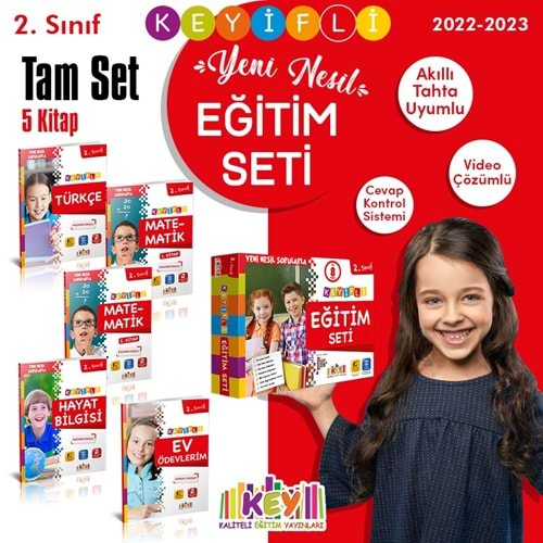 2. Sınıf Keyifli Eğitim Seti (5 Kitap)