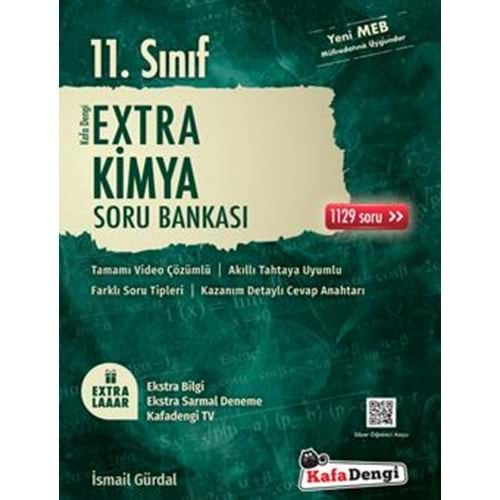 11.Sınıf Extra Kimya Soru Bankası