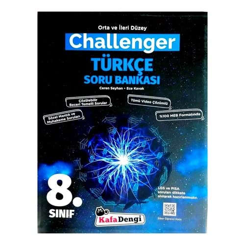 8.Sınıf Challenger Türkçe Soru Bankası