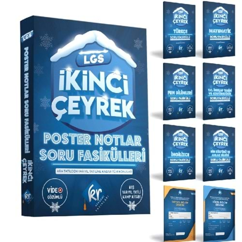 LGS İkinci Çeyrek Poster Notlar Soru Fasikülleri