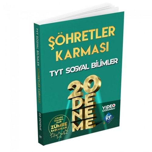 TYT Şöhretler Karması Sosyal Bilimler 20 Deneme