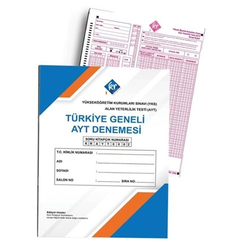 Türkiye Geneli Optikli AYT Denemesi