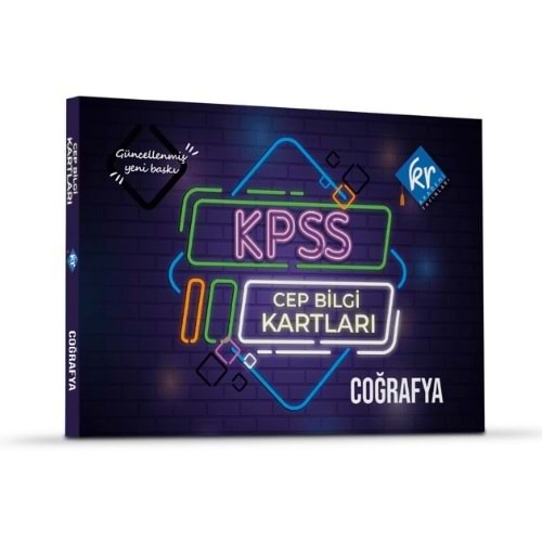 KPSS Coğrafya Cep Bilgi Kartları