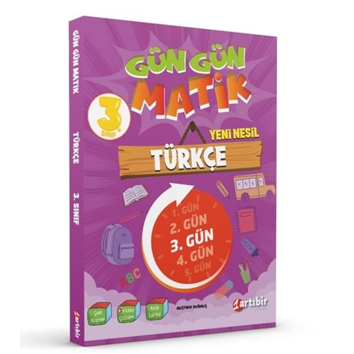 ARTIBİR 3.SINIF GÜN GÜN MATİK TÜRKÇE