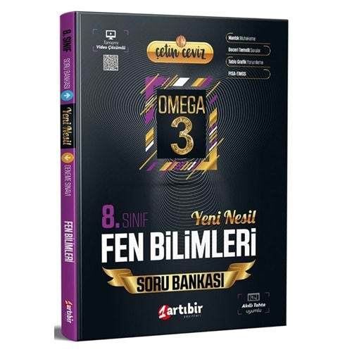 ARTIBİR 8.SINIF ÇETİN CEVİZ OMEGA FEN BİLİMLERİ SORU BANKASI