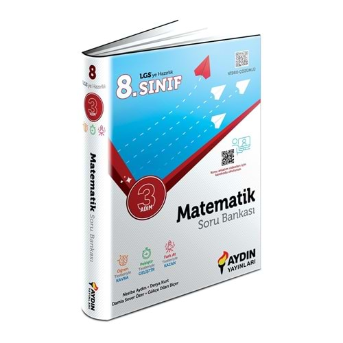 AYDIN 8. Sınıf Matematik Üç Adım Soru Bankası