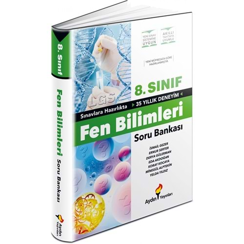 AYDIN 8. Sınıf Fen Bilimleri Soru Bankası