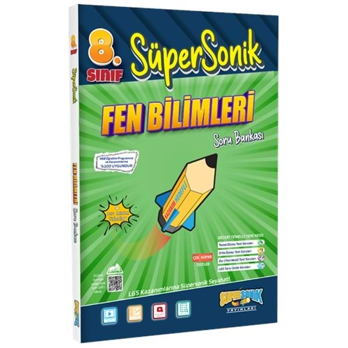 8. Sınıf Süpersonik Fen Bilimleri Soru Bankası