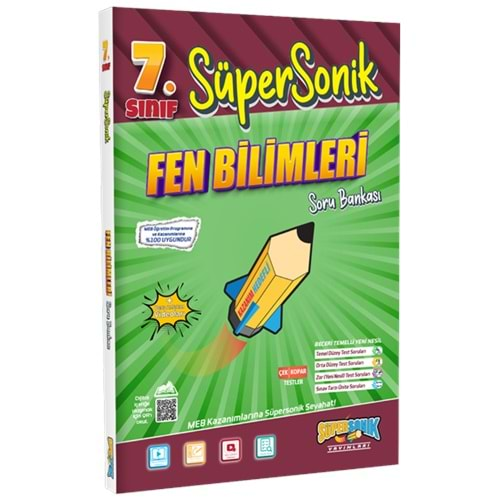 7. Sınıf Süpersonik Fen Bilimleri Soru Bankası