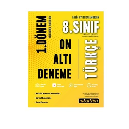 8. SINIF 1. DÖNEM 16LI TÜRKÇE DENEMESİ