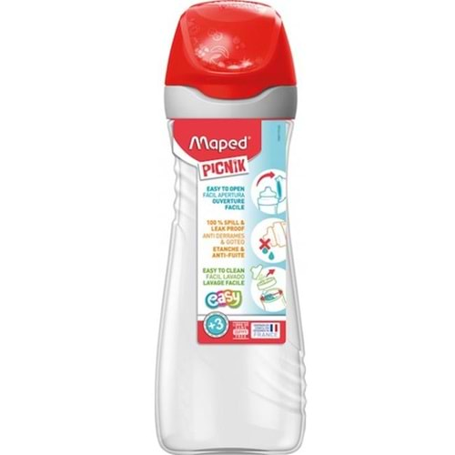 MAPED PİKNİK 580 ML SU MATARASI KIRMIZI